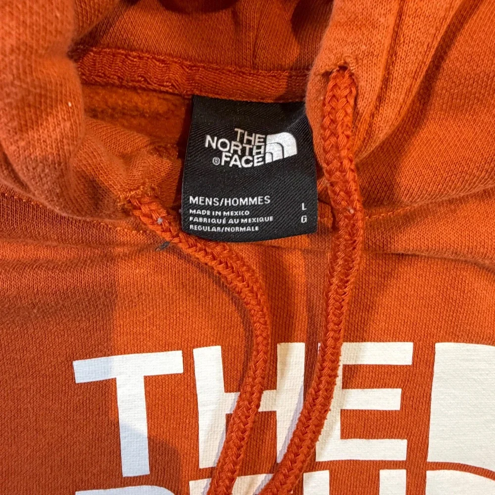 The North Face Mens Half Dome Pullover Hoodie Orange Large NF0A4M4B